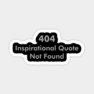 404 Error Magnet