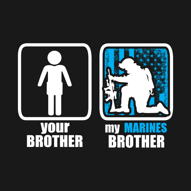 US Marines Brother by ThyShirtProject - Affiliate