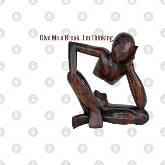 The Thinker Funny by xena