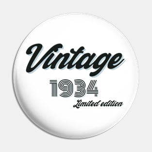 Vintage 1930 to 1939-1934 Pin