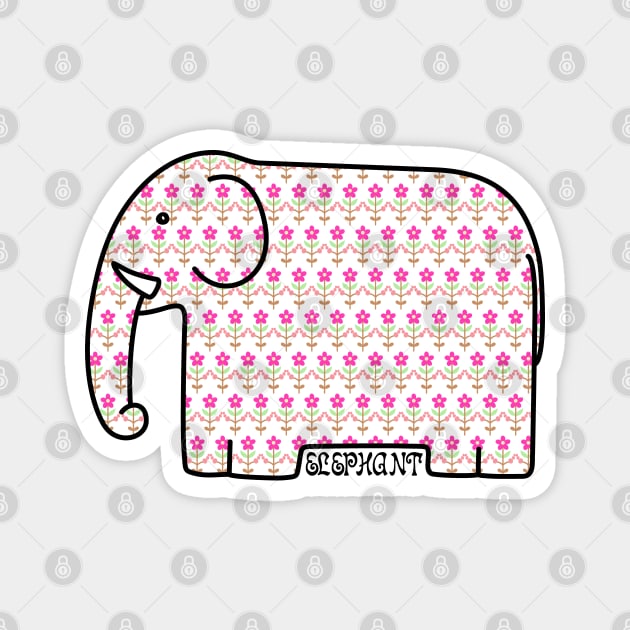 elephant Magnet by mkbl