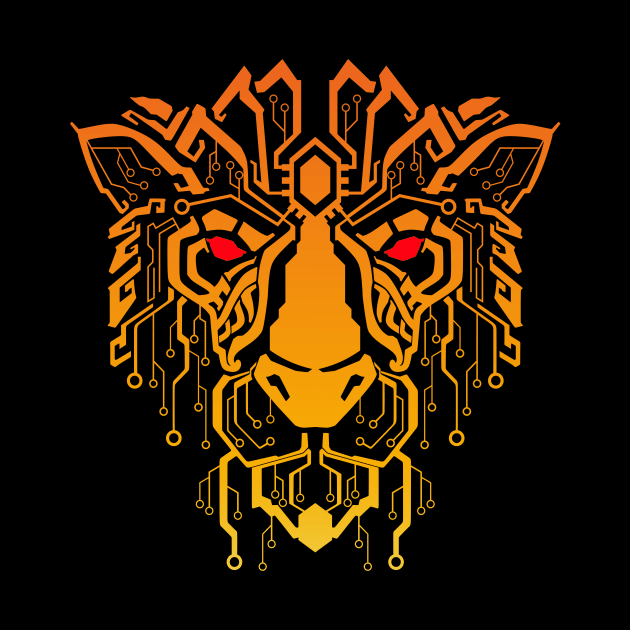Fire Lion Ic by pilipsjanuariusDesign
