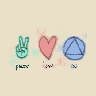 Peace Love AA T-Shirt