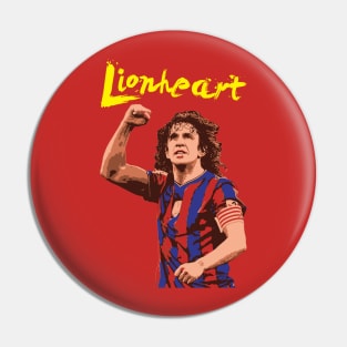 Carles Puyol Illustration Pin