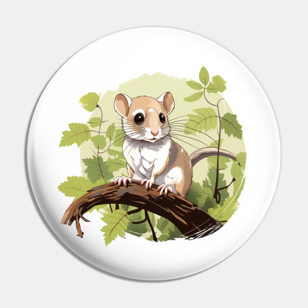 Dormouse Pin by zooleisurelife