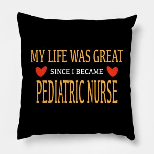 Pediatric Nurse Birthday Gift Idea Saying Pillow