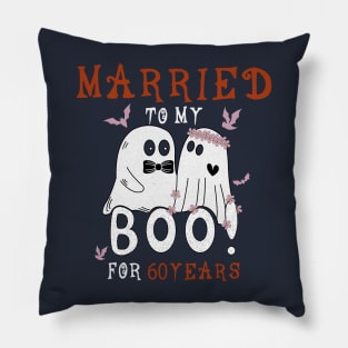 Funny 60th Wedding Anniversary October 60th Anniversary Pillow