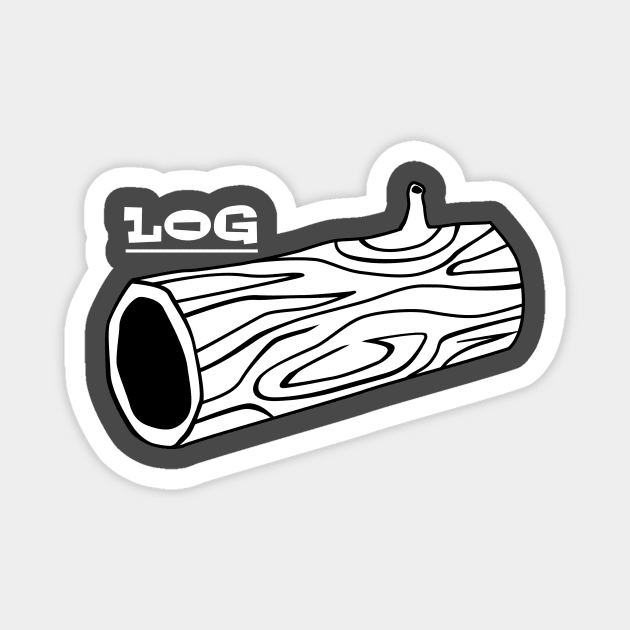 Log Magnet by T