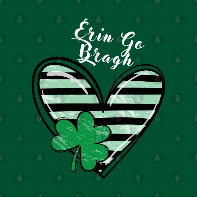 St Patrick - Saint Patrick's Day Erin Go Bragh by Little Blue Skies