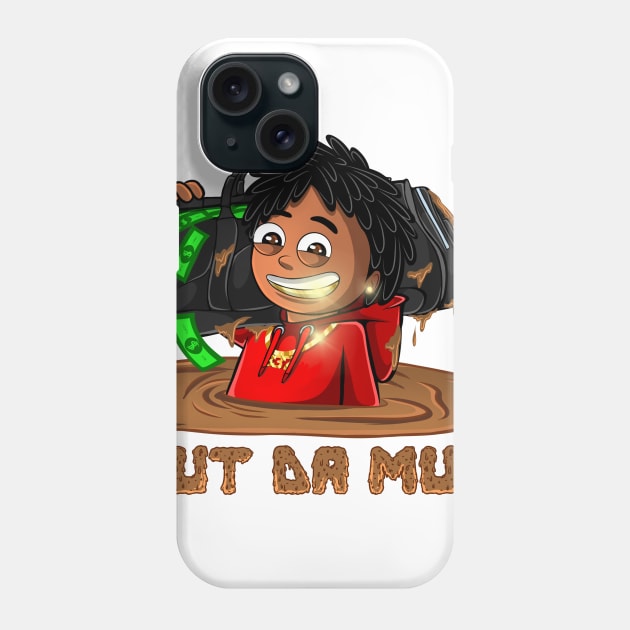 Out da mud Phone Case by Floridart