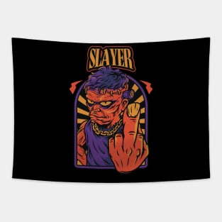 Street Style Slayer Band Tapestry