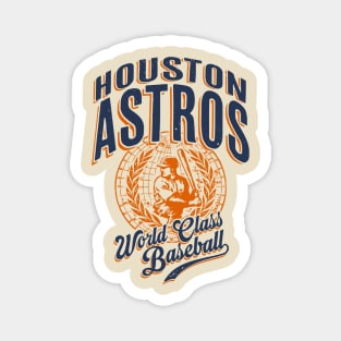 Vintage ASTROS World Class Baseball Magnet