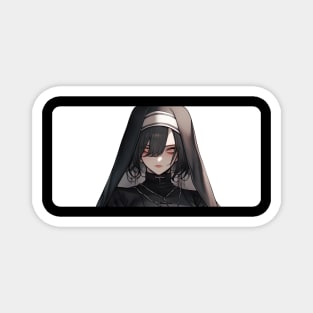 Badass Anime nun 1 Magnet