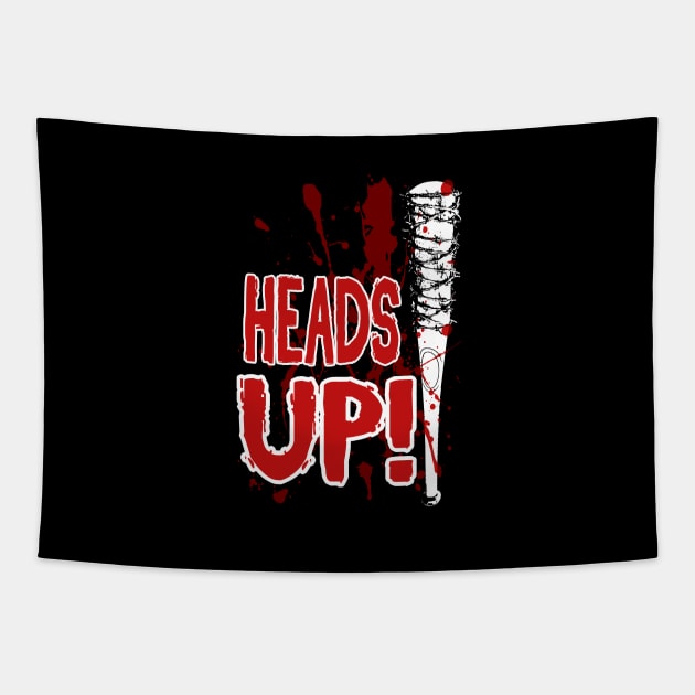 Heads Up Tapestry by SquareDog