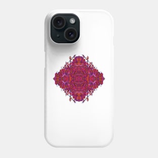 Psychedelic Abstract colourful work 144 Crest B Phone Case