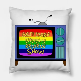 Best Darn Diddly Pride Pillow