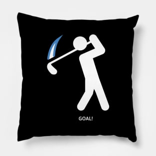 Funny Golf Shirt Pillow