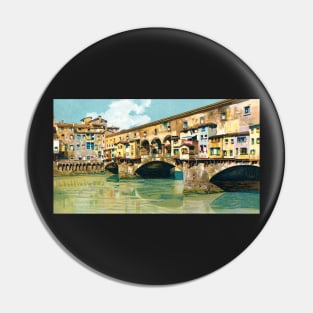 The Ponte Vecchio in Florence, Italy Pin