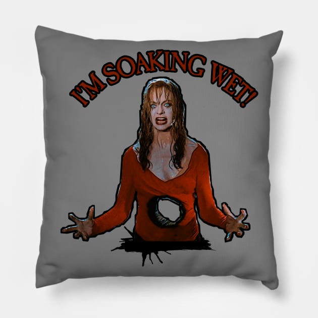 Death Becomes Her Pillow by Indecent Designs