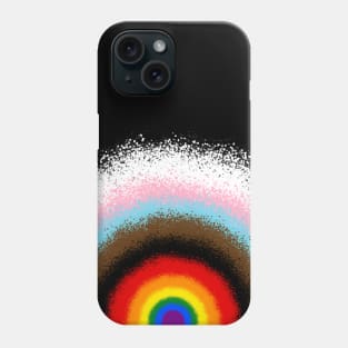 Hoop Dynamics Icon - Progress Pride Phone Case