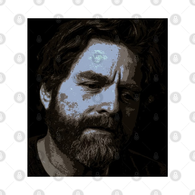 zach galifianakis by oryan80