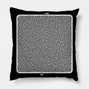 The Great Maze Pillow