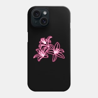 Lilies Flowers Phone Case