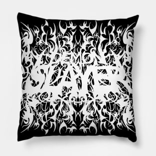 Demon Slayer Black Metal Logo Pillow