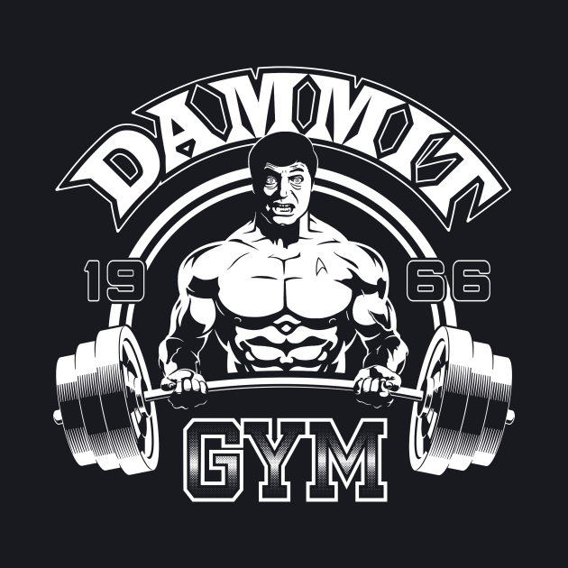 Dammit Gym - Gym - Baseball T-Shirt | TeePublic
