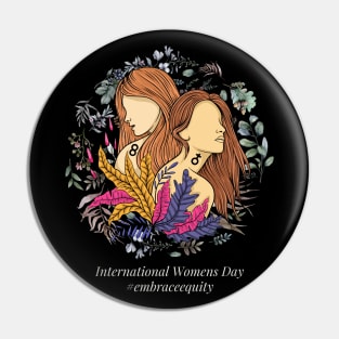 international women's day embrace equity 2023 Pin