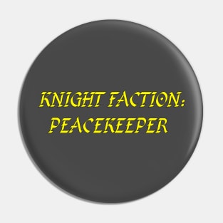 Peacekeeper Pin