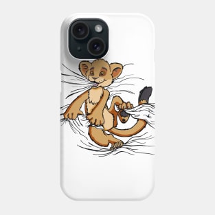 Lion cub Phone Case