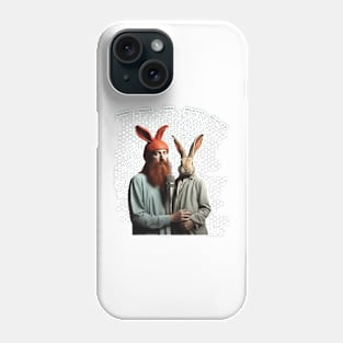 Red Beard Bunny Phone Case