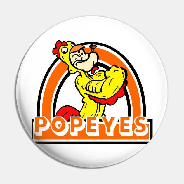 Popeyes chicken Pin by Undeadredneck
