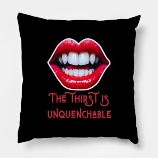 Red mouth Vamp Pillow