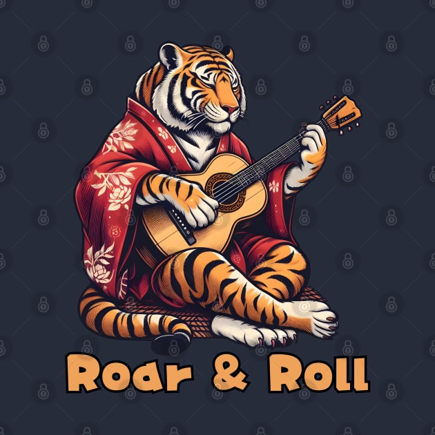 Rock and roll Bengal tiger by Japanese Fever