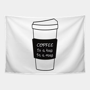 Coffee Hugs Tapestry