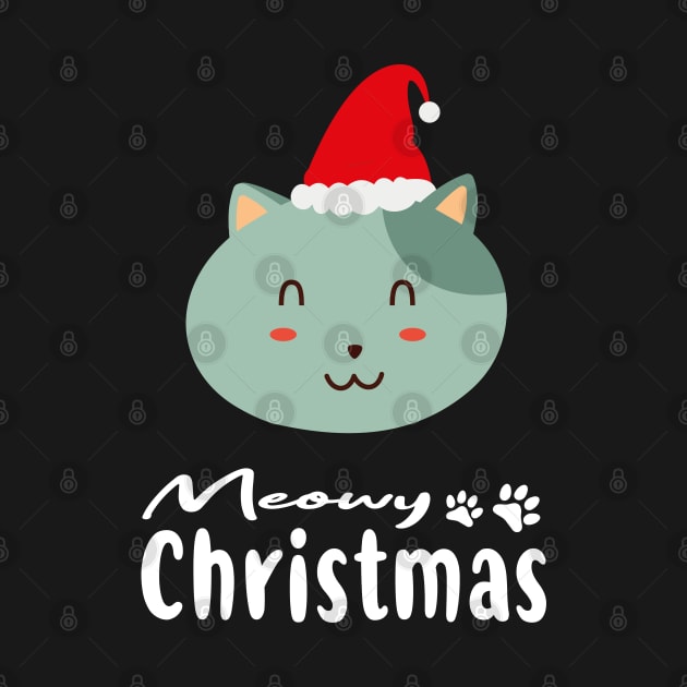 Meowy Christmas Kawaii Cat. by Marzuqi che rose