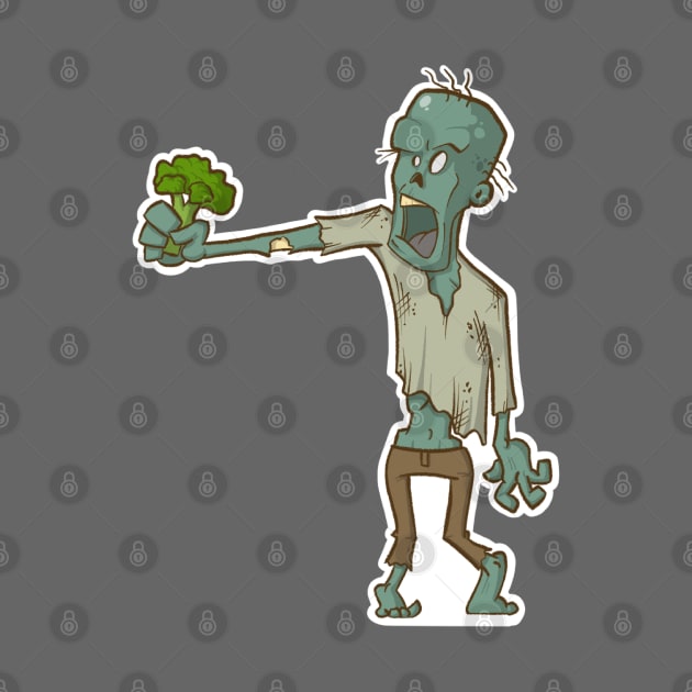 Vegan Zombie by markanddraw