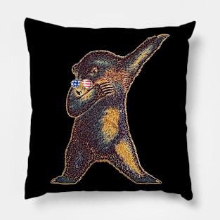 Bear dabbing bear lover,bear Pillow