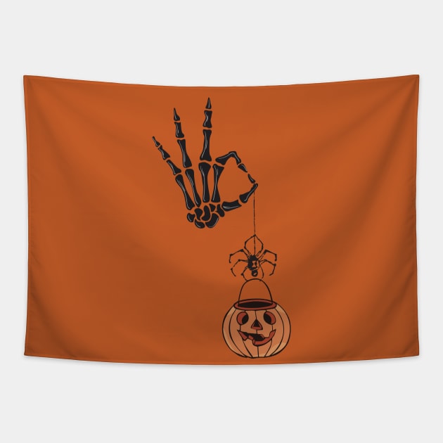 Halloween Tapestry by Myartstor 