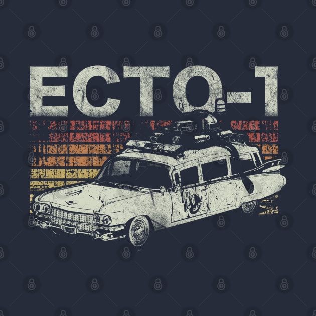 Retro Ecto 1 by FanFreak