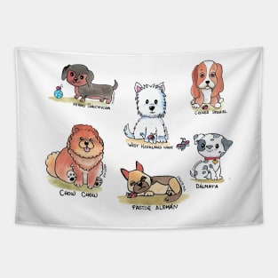 The best friend for the dog Tapestry