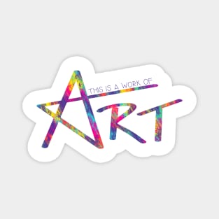 Work of Art Magnet