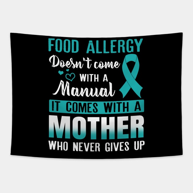 Food Allergy Doesn_t come With A Manual Tapestry by Danielsmfbb