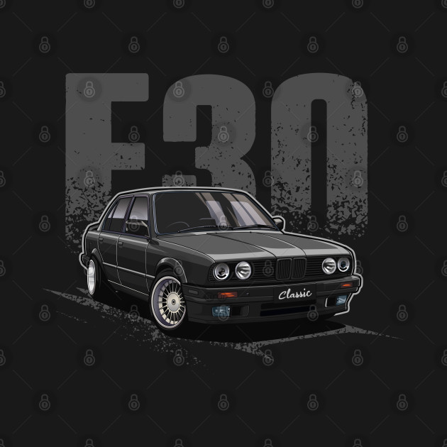 Disover Classic E30 Gang (Super Black) - Classic Car - T-Shirt