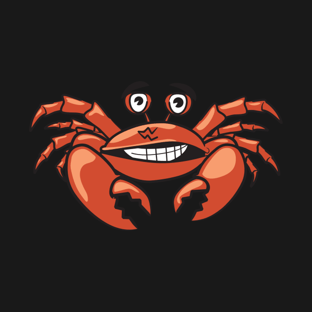 Crab Funny Crazy by Oliveshopping