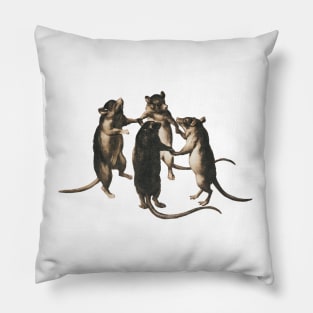 The Dance of the Rats Pillow