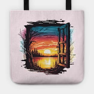 Window into your soul Tote