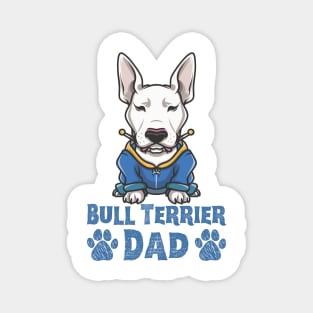 Bull Terrier Dad Magnet